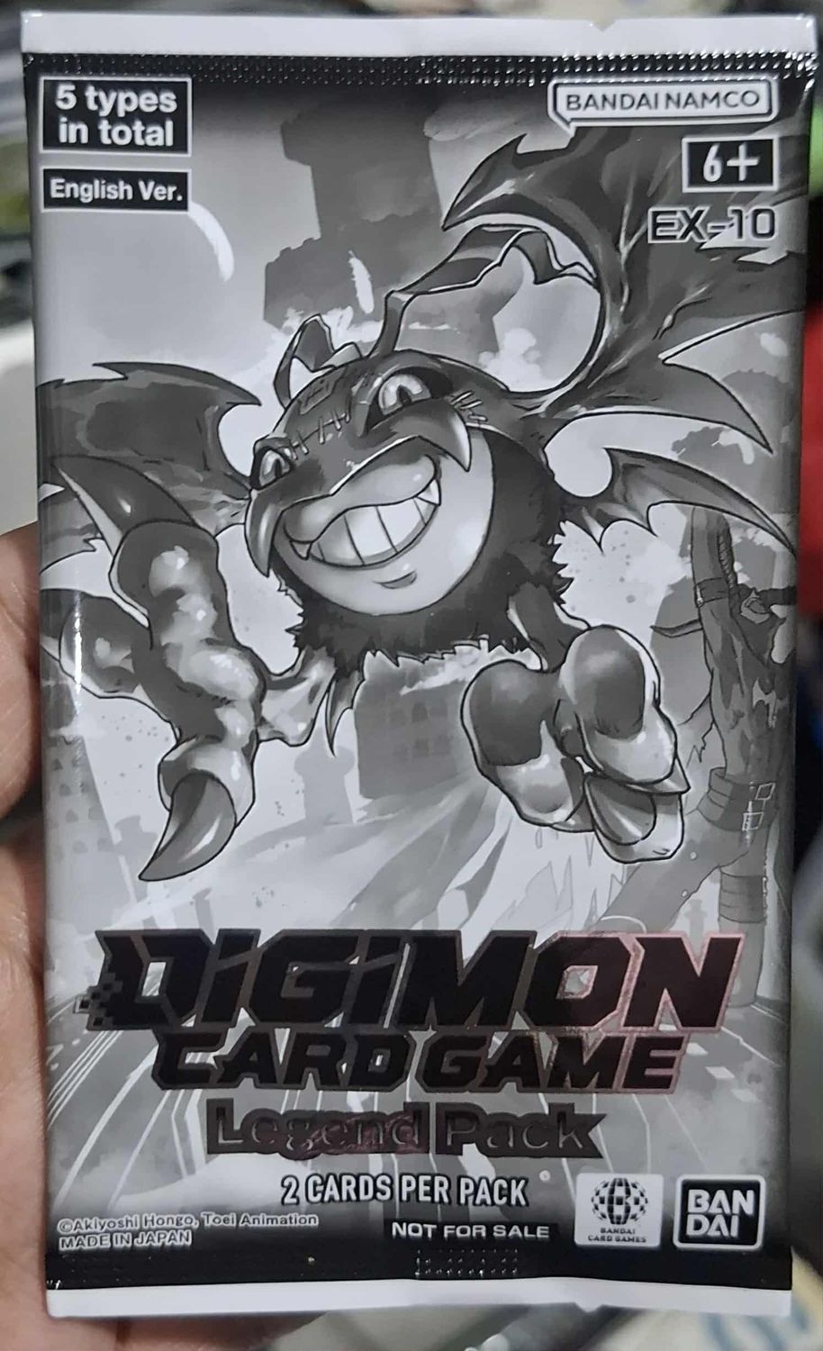 SJ Digimon Legend Pack Card Game Booster Pack Promo