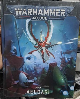 BA34 Warhammer 40.000 Libro Tapa Dura Nuevo Codex Aeldari