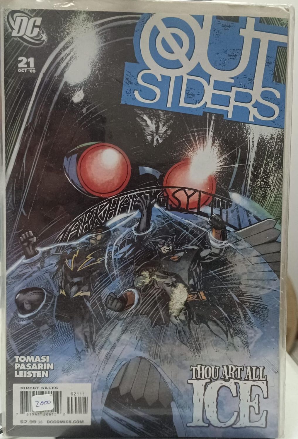 NELA-k,  Outsiders Issue 21 DC Comics Thou Art All Ingles