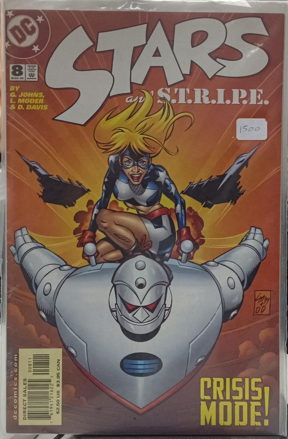 NELA-k, Stars and Stripe Issue 8 Comic Crisis Mode DC Ingles