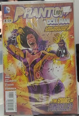 NELA-k, Phantom Lady and Doll Man Comic Issue 4  DC Ingles