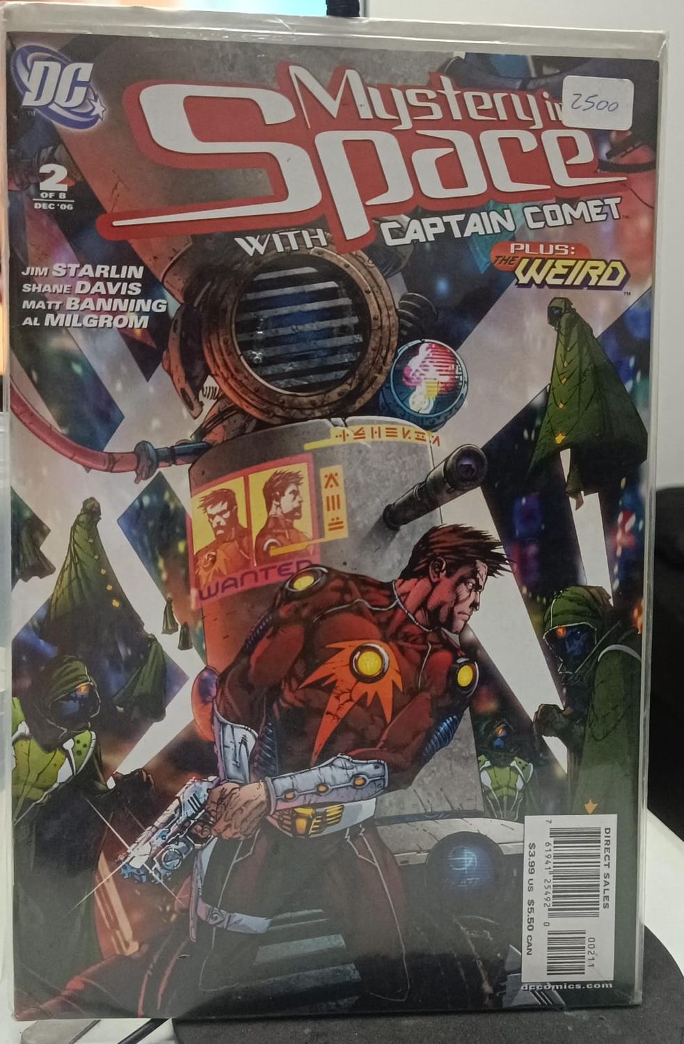 NELA-k, Mystery in Space With Captain Comet Comic Issue 2 Plus the Weird  DC Ingles