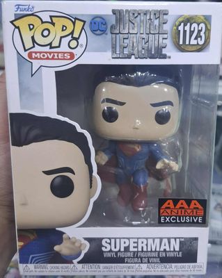 SJ Superman Figura Funko Pop 1123 AAA Anime Exclusive