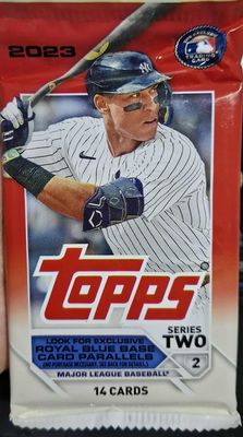 BA36 Major Baseball League Topps Series Two Booster Pack Nuevo
