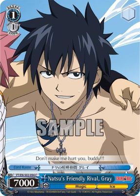 SJ Natsu&#39;s Friendly Rival, Gray - Fairy Tail ver.E (FT/EN-S02) Fairy Tail ver.E