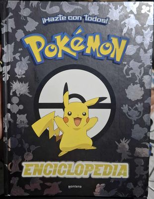 BA34 Pokemon Enciclopedia Libro Tapa Dura Montena Hazte Con Todos Kanto a Alola