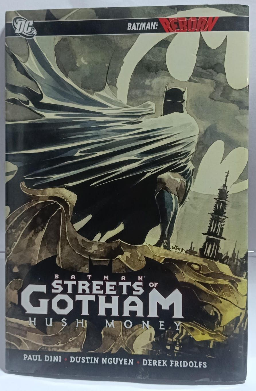 NELA-n, Batman Comic Streets Gotham Hush Money Tapa Dura DC