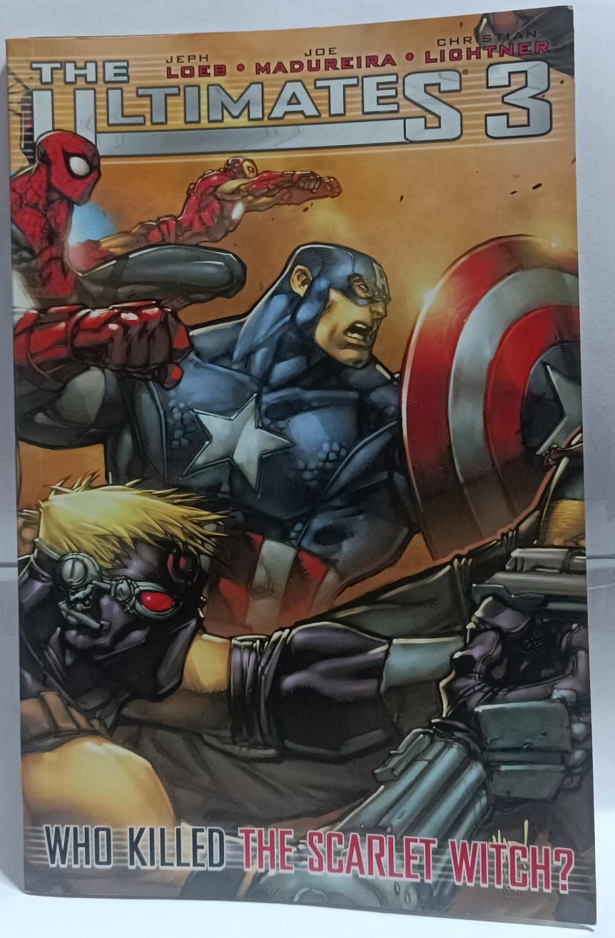 NELA-n, The Ultimates 3 Comic  The Scarlet Witch Tapa Blanda Marvel