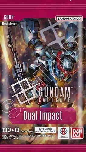 SJ Dual Impact Booster Pack Gundam Card Game