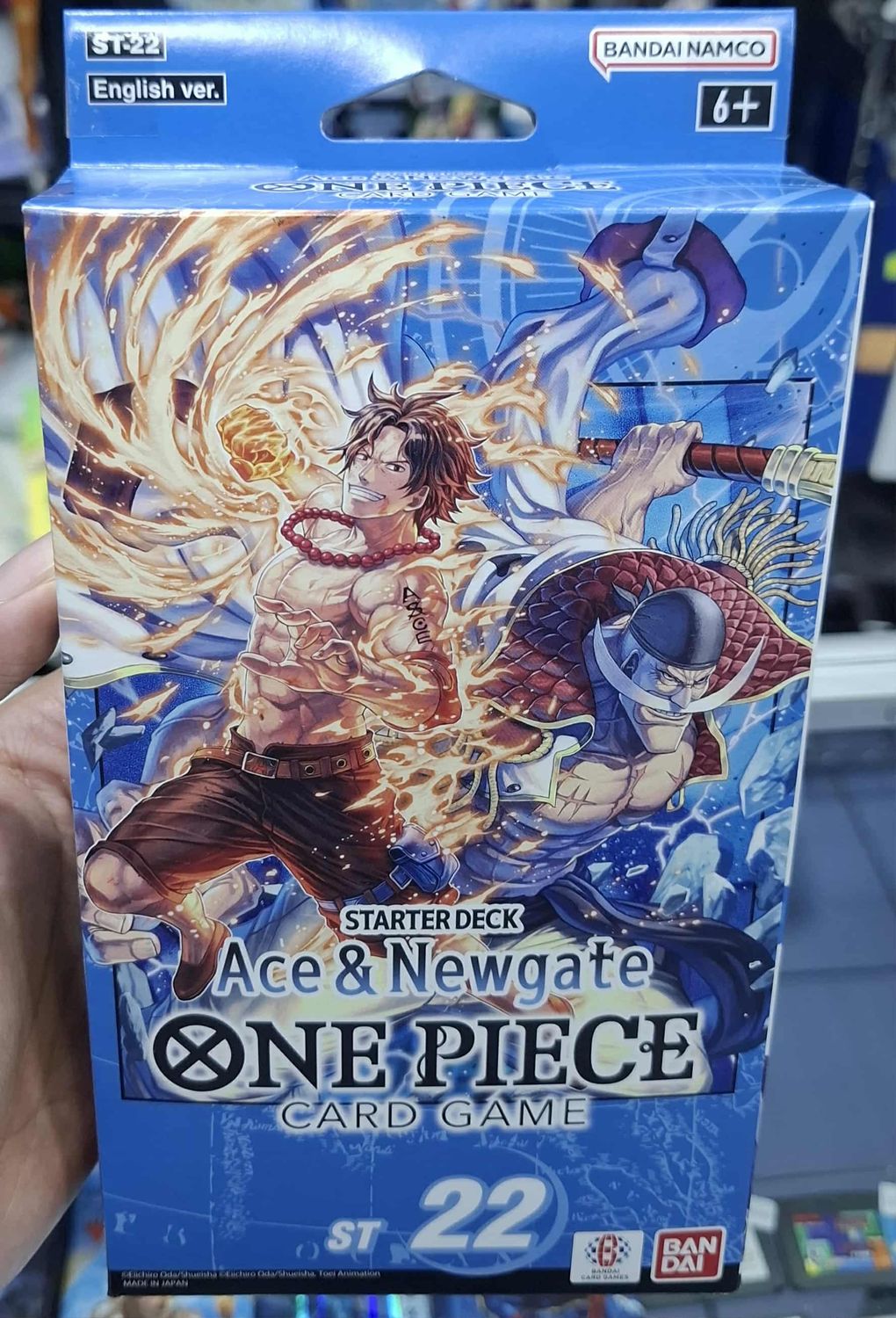 SJ Ace Newgate Starter Deck Nuevo One Piece Card Game