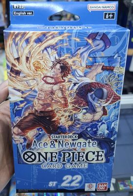 SJ Ace Newgate Starter Deck Nuevo One Piece Card Game