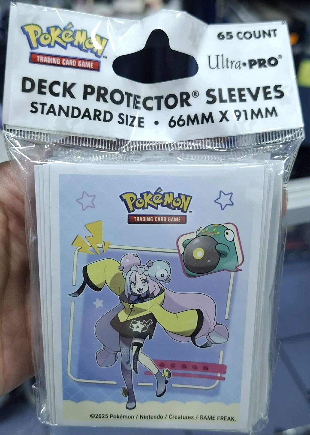 SJ Iono Sleeves Paquete de 65 Nuevo Ultra Pro Pokemon TCG