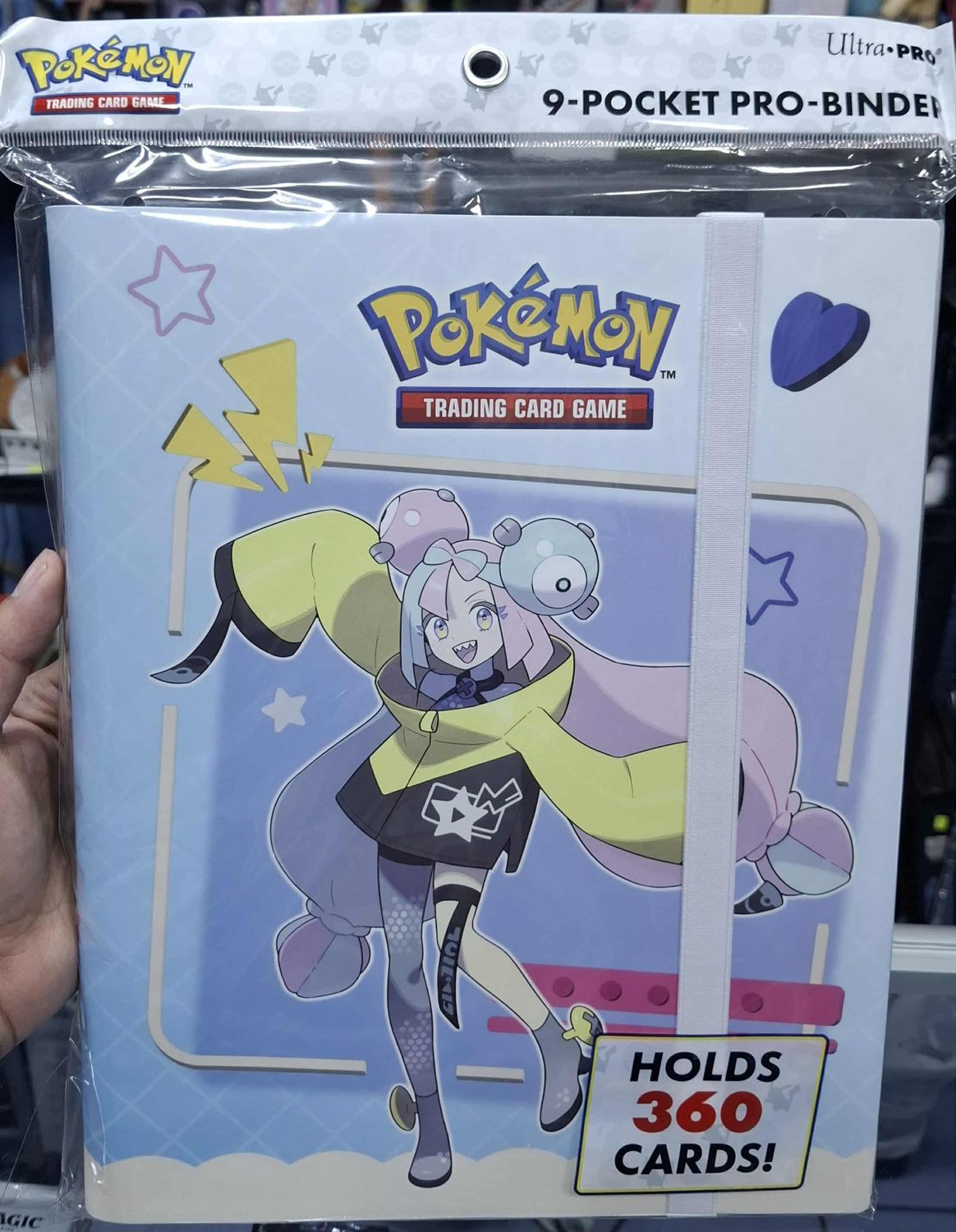 SJ Iono Folder para Guardar Cartas Pokemon TCG Iono Binder