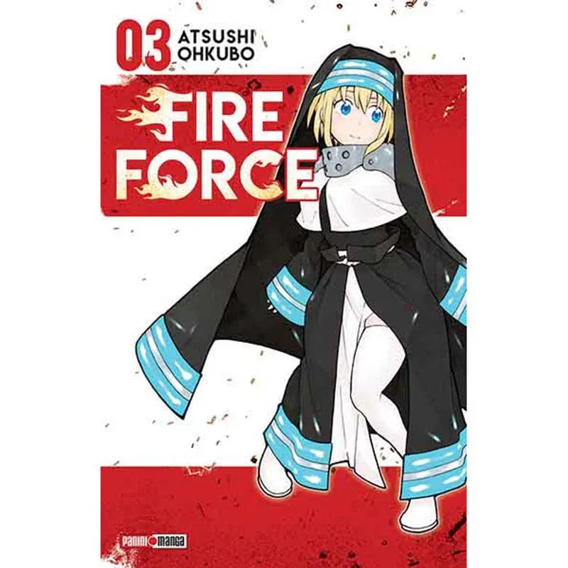 BA35 BA35 Fire Force Manga Volumen 3 Espanol Panini
