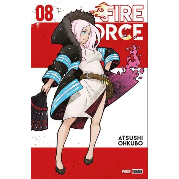 BA35 Fire Force Manga Volumen 8 Espanol Panini