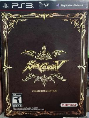 BA35 Soul Calibur V Collectors Edition Making of, Soundtrack y Libro de Artes Sin Juego