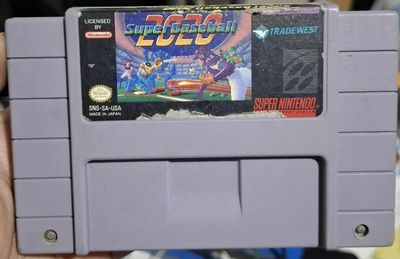 BA35 Super Baseball 2020 Super Nintendo Cartucho