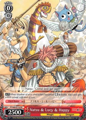 SJ Natsu &amp; Lucy &amp; Happy - Fairy Tail ver.E (FT/EN-S02) Fairy Tail ver.E