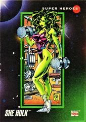 SJ She Hulk 16 Impel Card 1992