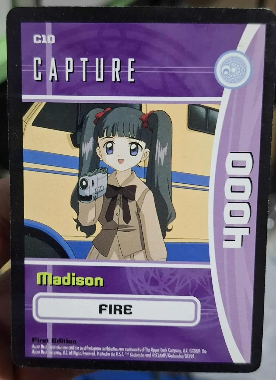 SJ Madison C10 Sakura Card Captor Card Game 2001