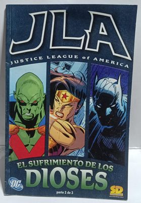 NELA-n,  JLA Comic El Sufrimiento De los Dioses  Espanol