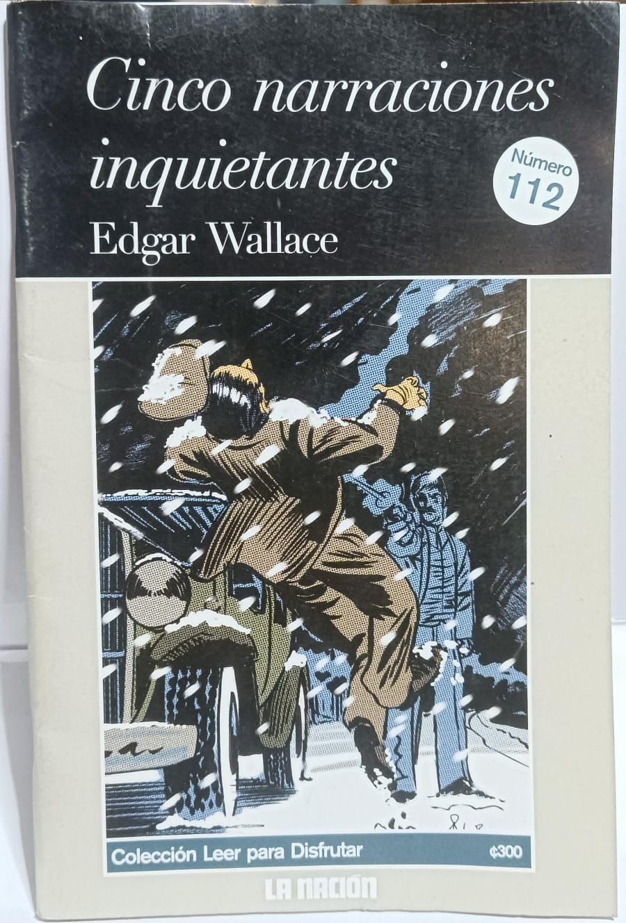 NELA-n, Cinco Narraciones Inquitantes   Libro Edgar Wallance  Numero 112  La Nacion Espanol