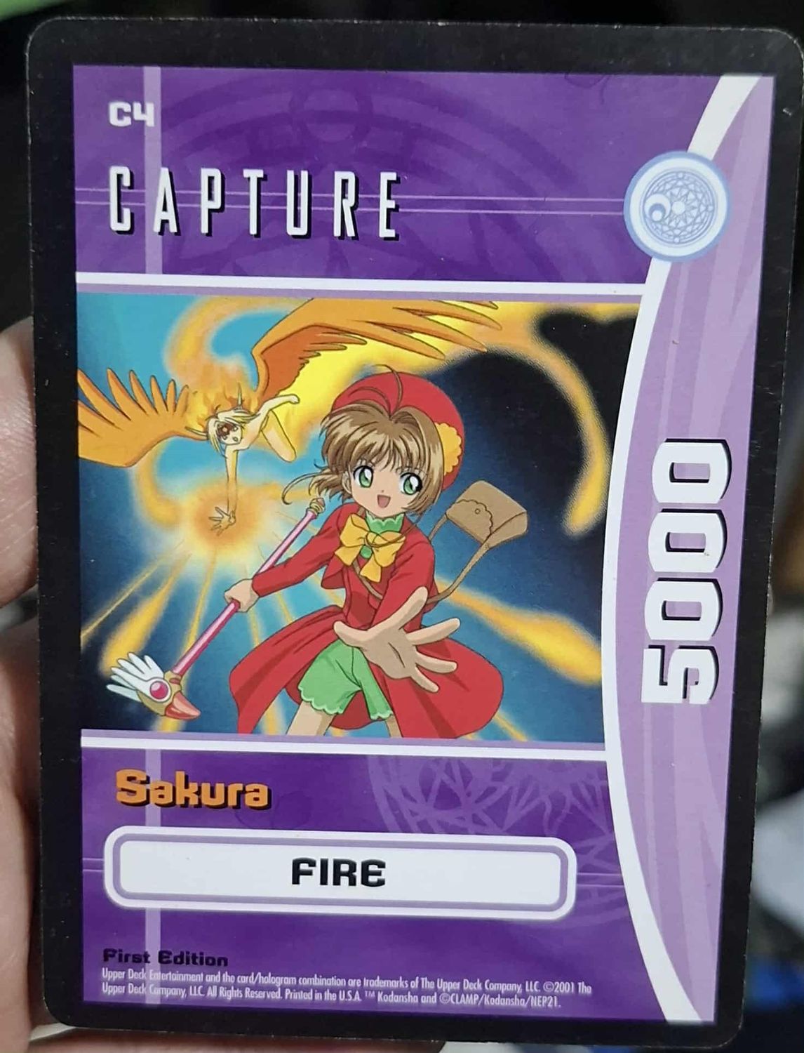 SJ Sakura C4 Card Captor Sakura Card Game 2001