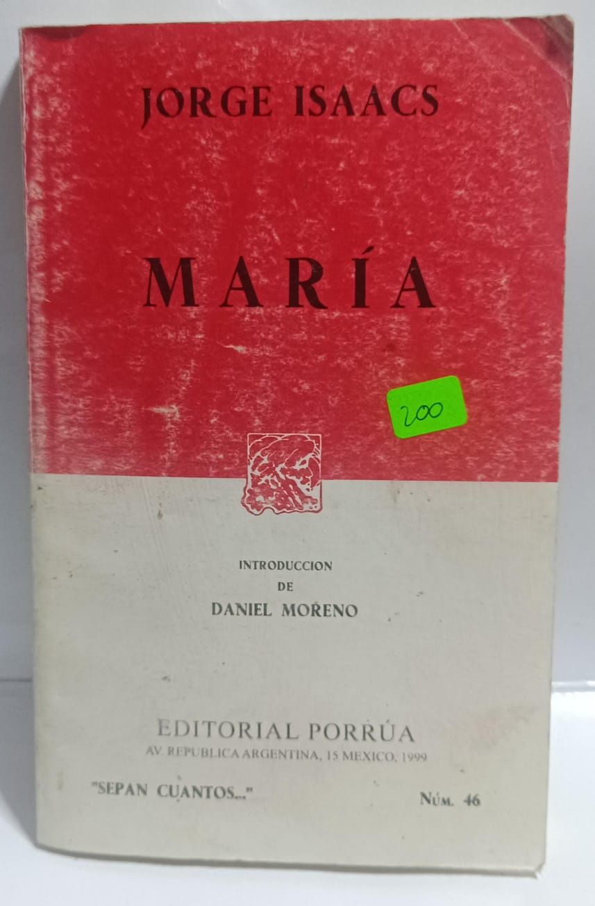 NELA-n, Maria  Libro Jorge Isaacs Tapa Blanda Espanol