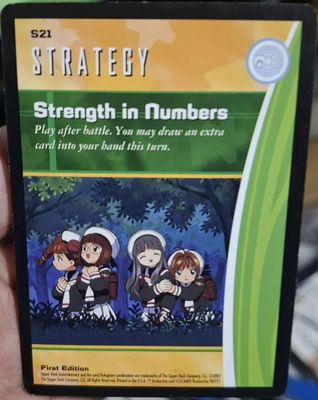 SJ Strength in Numbers S21 Card Captor Sakura Card Game