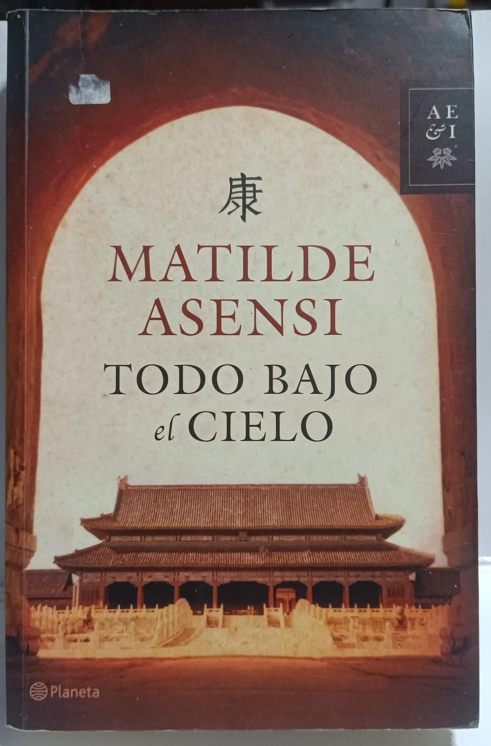NELA-n, Todo Bajo El Cielo Libro Matilde Asensi Espanol