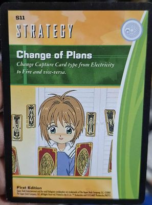 SJ Change of Plans S11 Card Captor Sakura Card Game