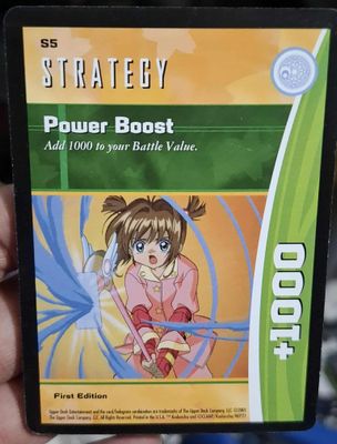 SJ Power Booster S5 Card Captor Sakura Card Game