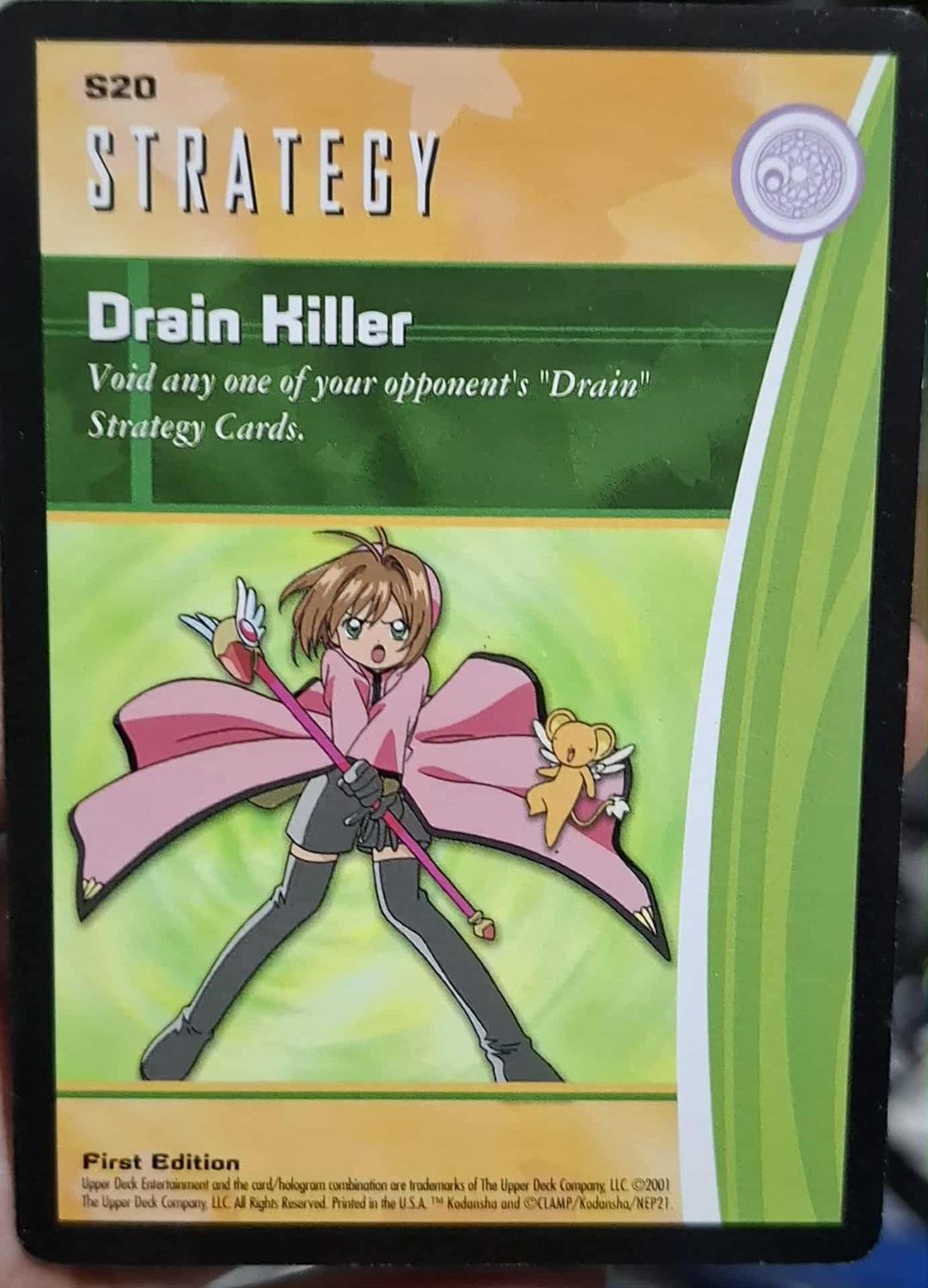SJ Drain Killer S20 Card Captor Sakura Card Game