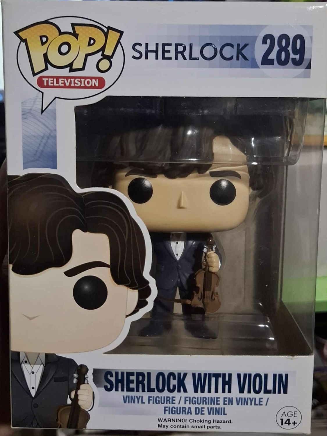 BA38 Sherlock with Violin Figura Funko Pop 289 Sherlock Figura