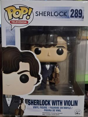 BA38 Sherlock with Violin Figura Funko Pop 289 Sherlock Figura