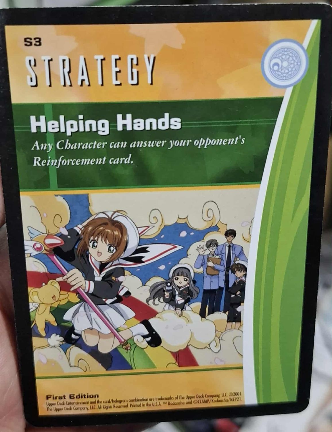 SJ Helping Hands S3 Card Captor Sakura Card Game 2001