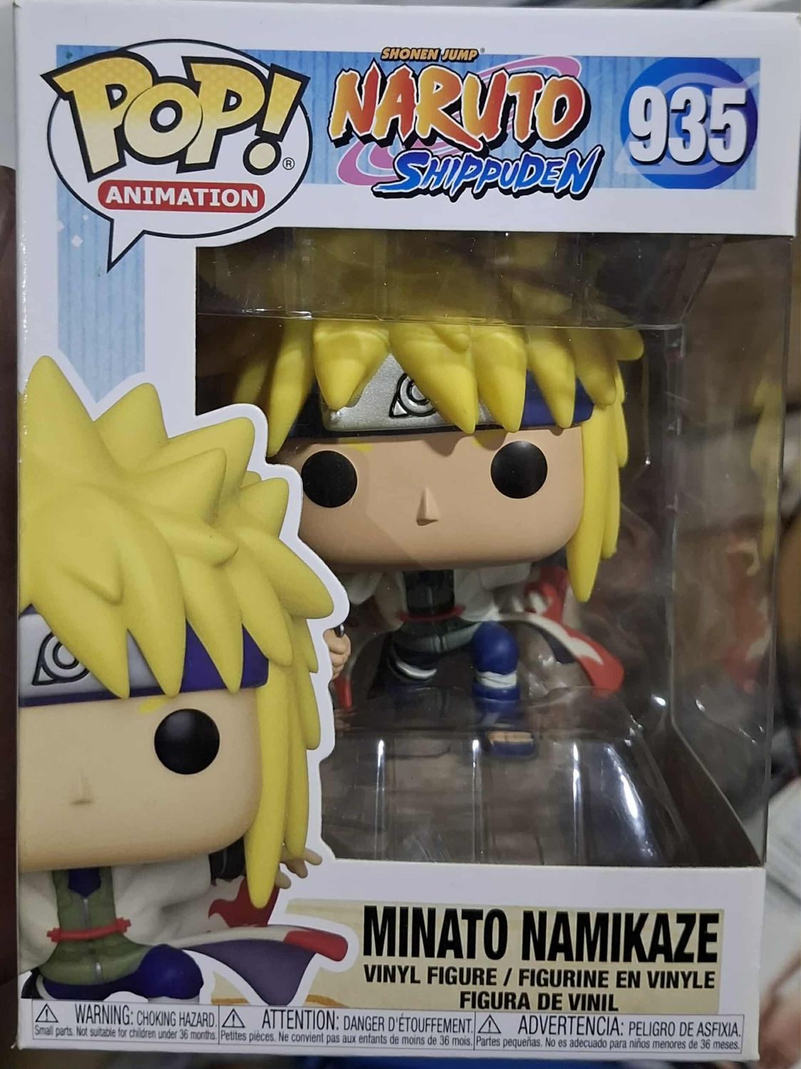BA38 Minato Figura Funko Pop 935 Naruto Figura Shippuden Minato Namikaze