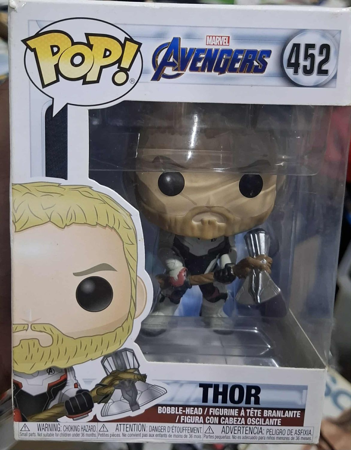 BA38 Thor Figura Funko Pop 452 Avengers Figura