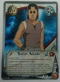 Yoroi Akado 386 Naruto Card Game Foil