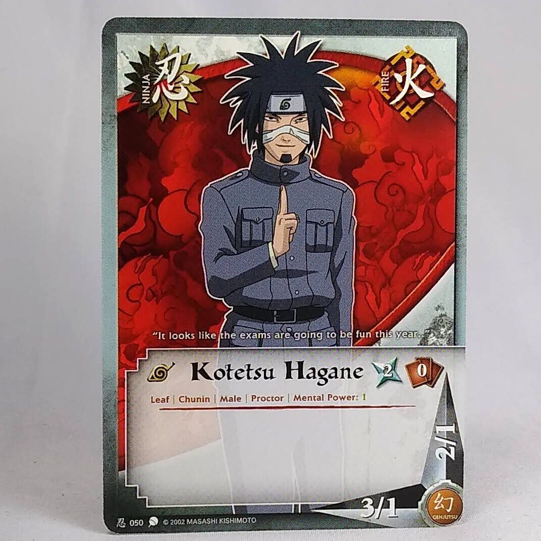 Kotetsu Hagane 050 Naruto Card Game Foil