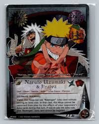 Naruto Uzumaki Jiraiya PR026 Naruto Card Game Foil