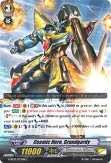 SJ Cosmic Hero, Grandgardy - G-BT07: Glorious Bravery of Radiant Sword (G-BT07) G-BT07: Glorious Bravery of Radiant Sword