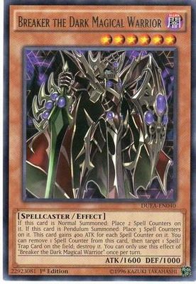 Breaker the Dark Magical Warrior - Duelist Alliance (DUEA) Duelist Alliance Rare