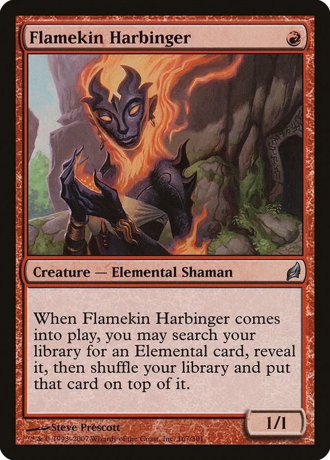 Flamekin Harbinger - Lorwyn (LRW) Lorwyn Foil
