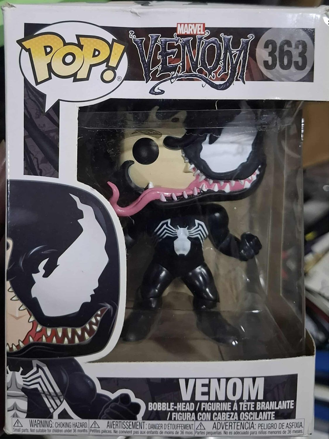 BA38 Venom Figura Funko Pop 363 *Caja Danada*