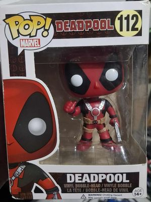 BA38 Deadpool Figura Funko Pop 112 *Caja Danada*