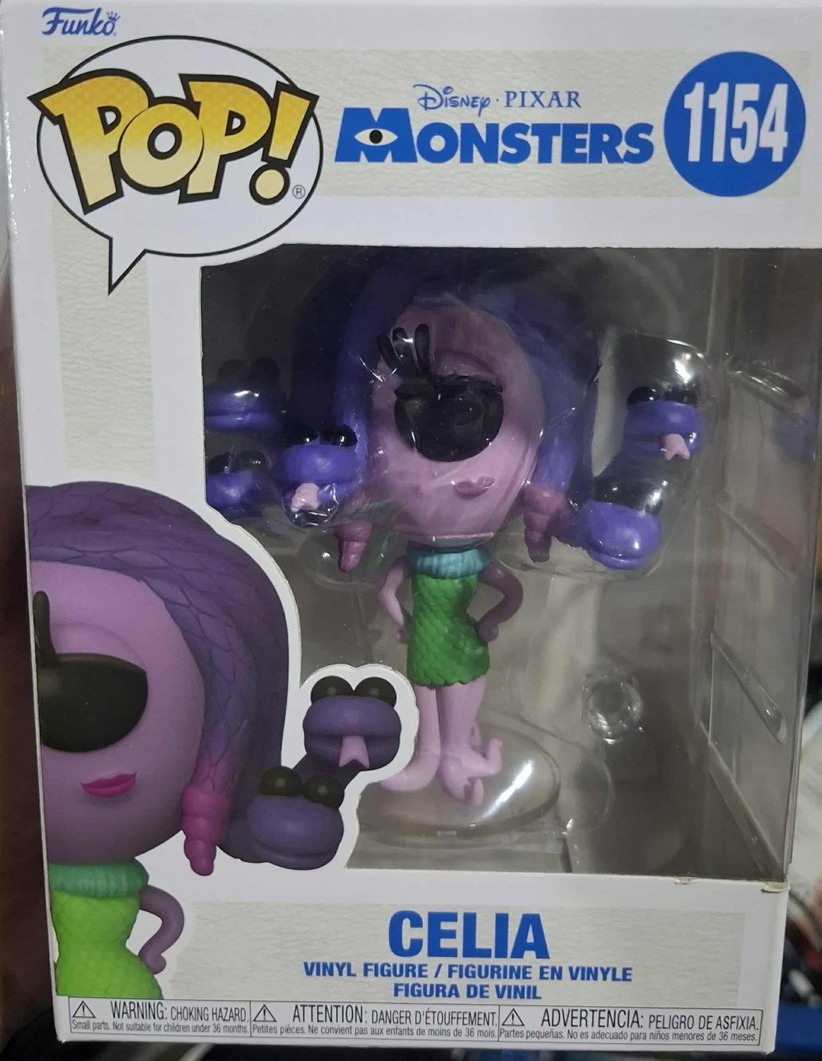 BA38 Celia Figura FUnko Pop 1154 Monsters Inc Figura