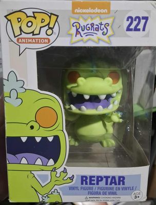 BA38 Reptar Figura Funko Pop 227 Rugrats Figura *Caja Danada*