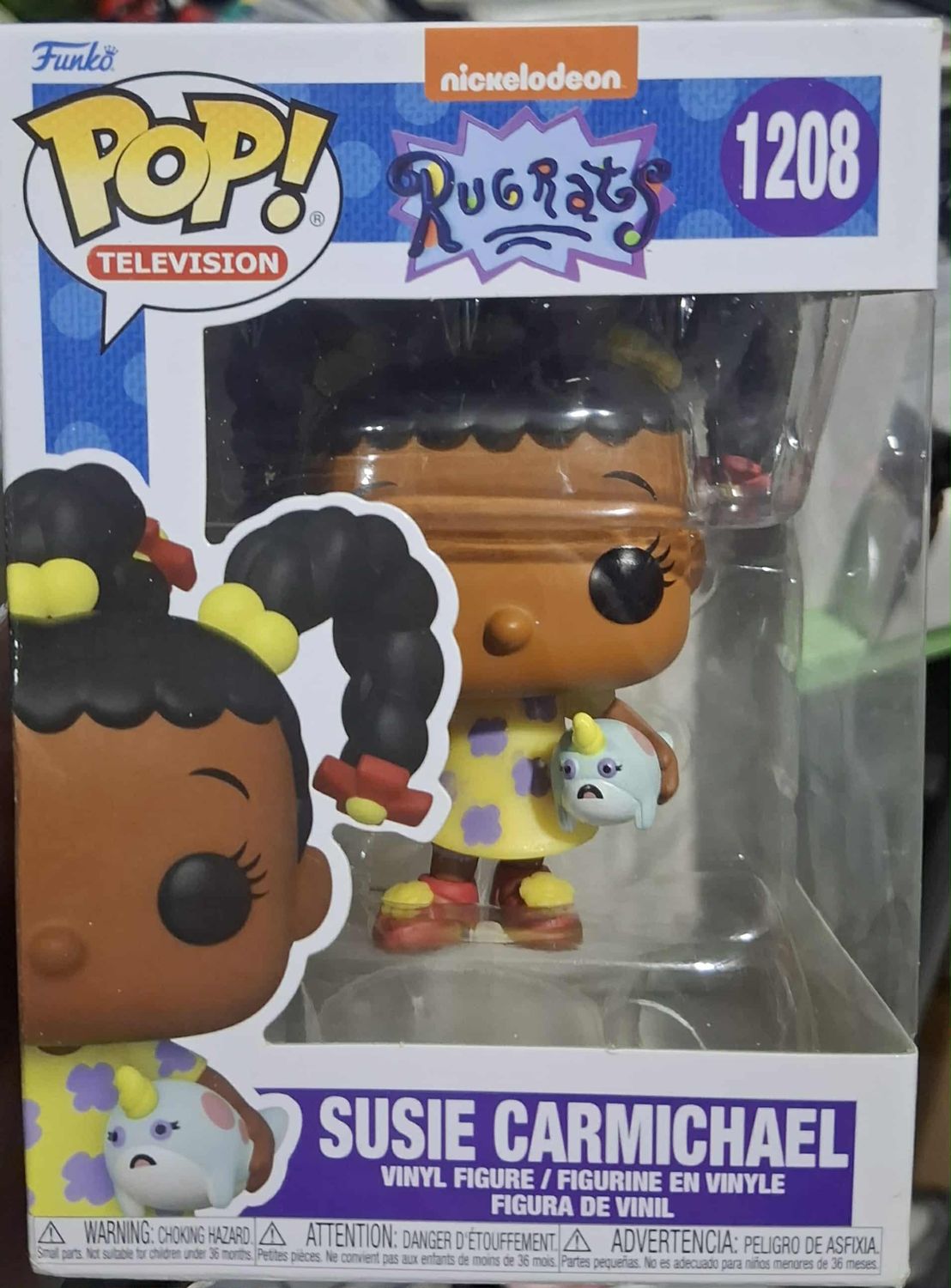 BA38 Susie Carmichael Figura Funko Pop 1208 Rugrats Figura