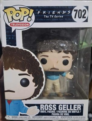 BA38 Ross Geller Figura Funko Pop 702 Friends Figura *Caja Danada*